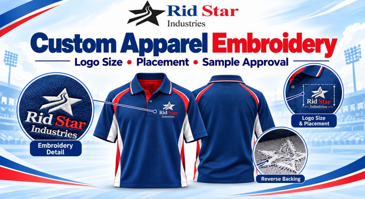 custom embroidery