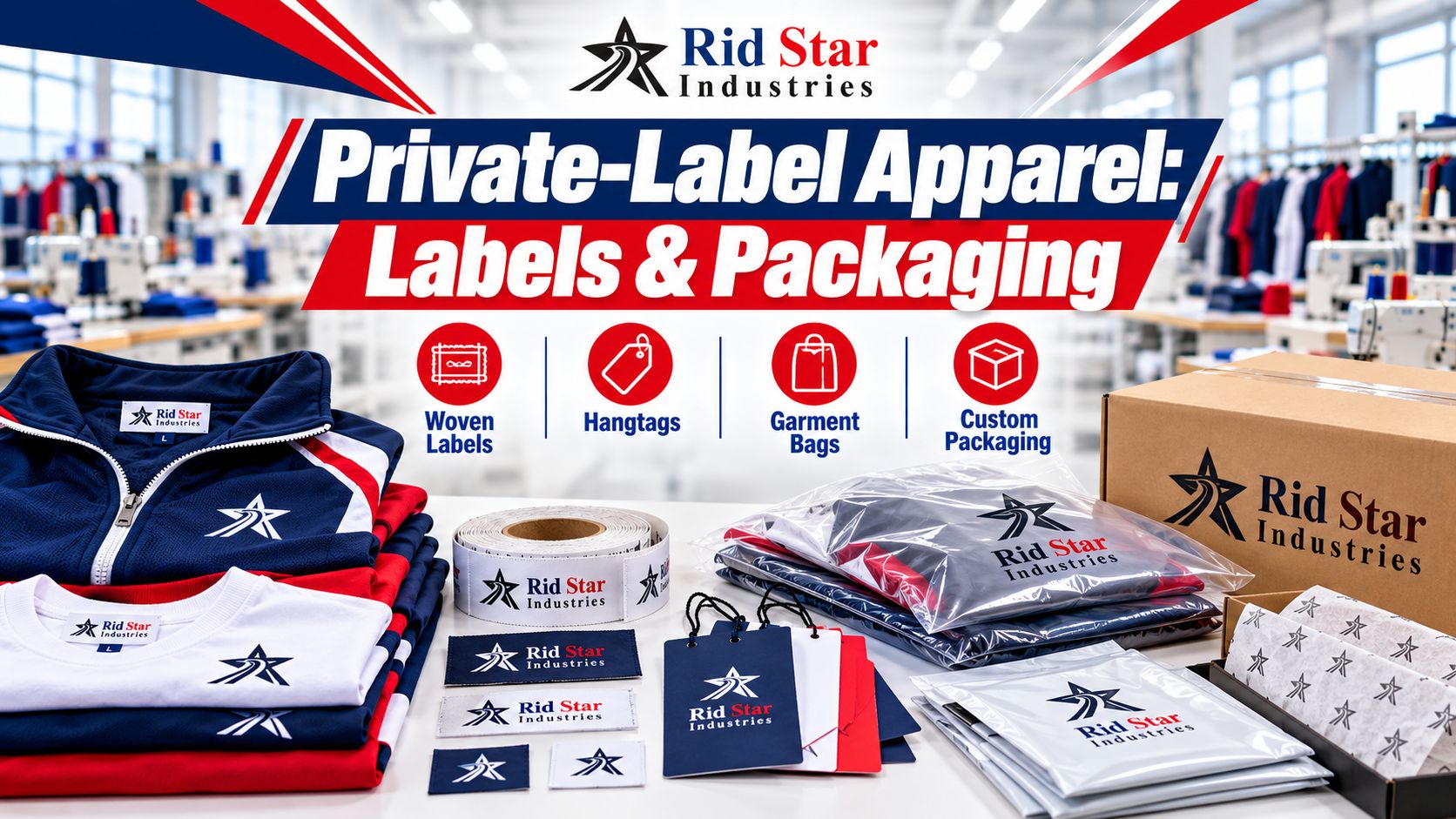 Private Label Apparel Labels & Packaging