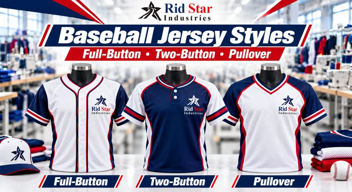 baseball jersey styles