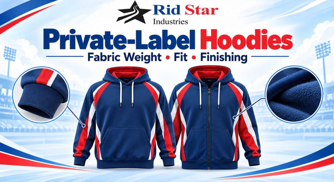priavte label hoodie