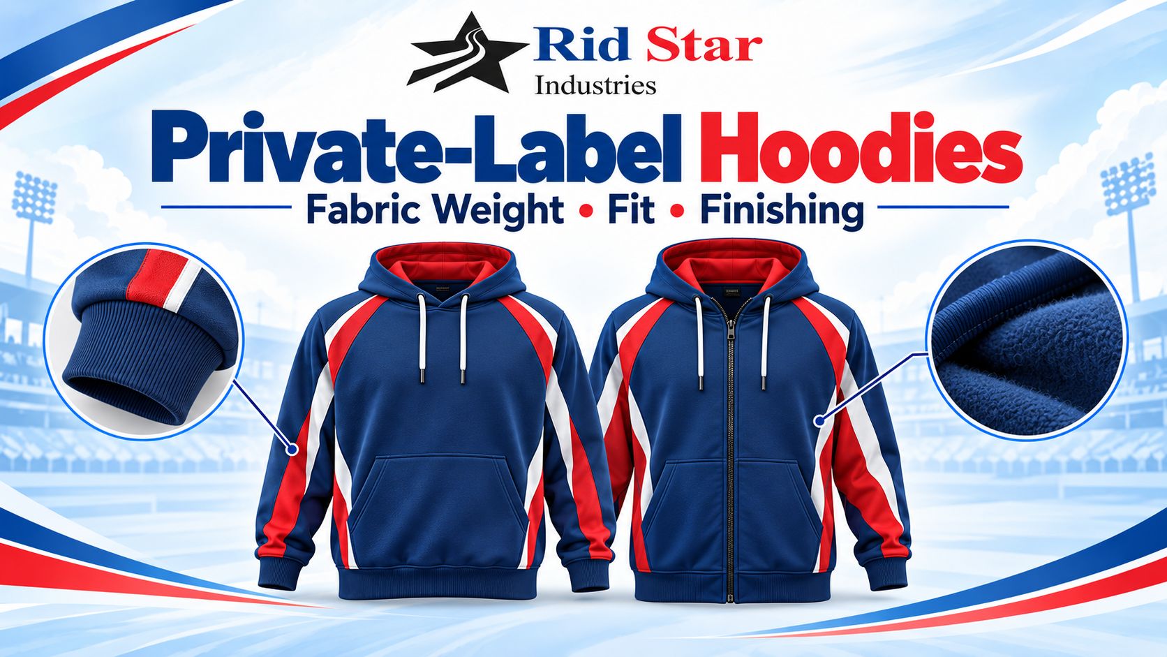 priavte label hoodie