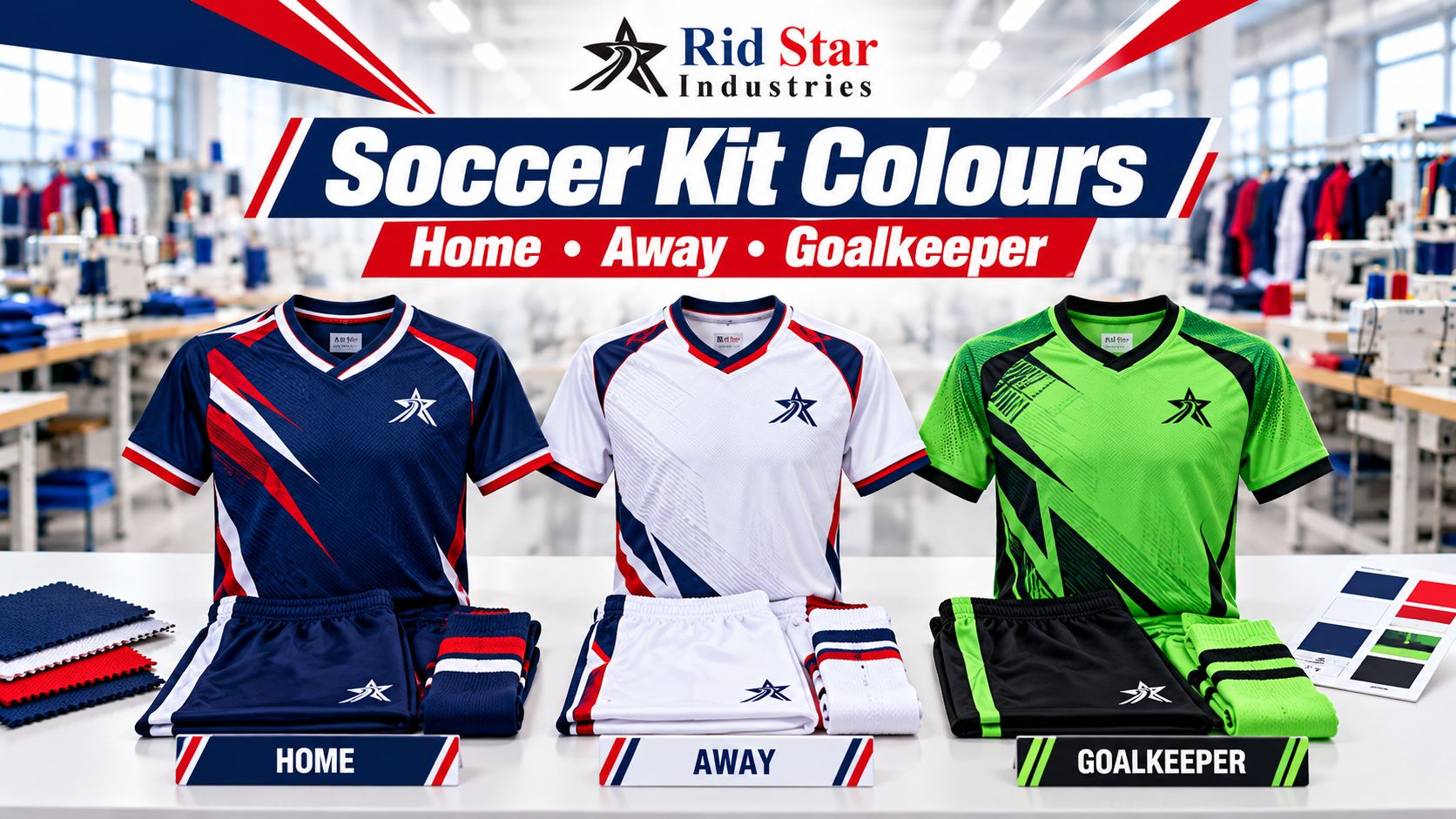 Soccer Kit Colours